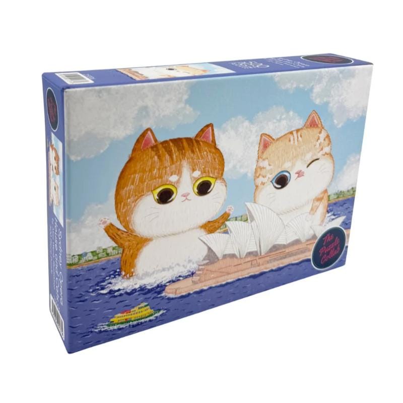 The Puzzle Collab Jigsaws Sydney Opera House and Cats Puzzle (500pc)