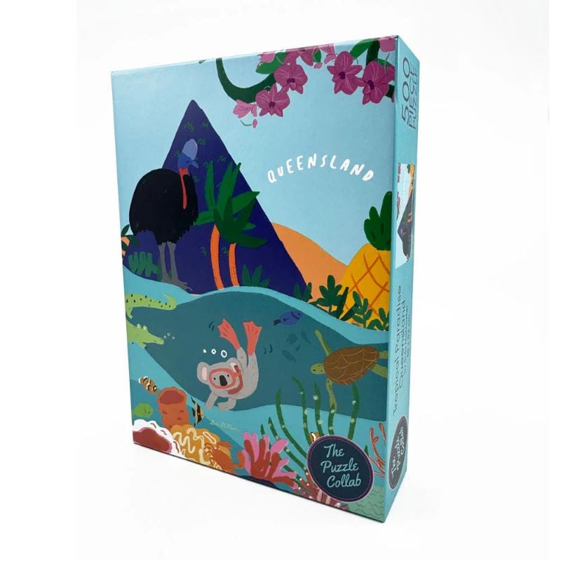 The Puzzle Collab Jigsaws Tropical Paradise Queensland Puzzle (500pc)