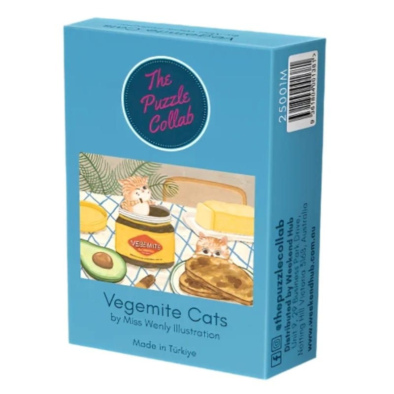 The Puzzle Collab Jigsaws Vegemite and Cats (99pc Micro) The Puzzle Collab