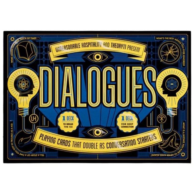 Theory11 Playing Cards Playing Cards - Theory 11 Dialogues (Conversation Starters) (Single)
