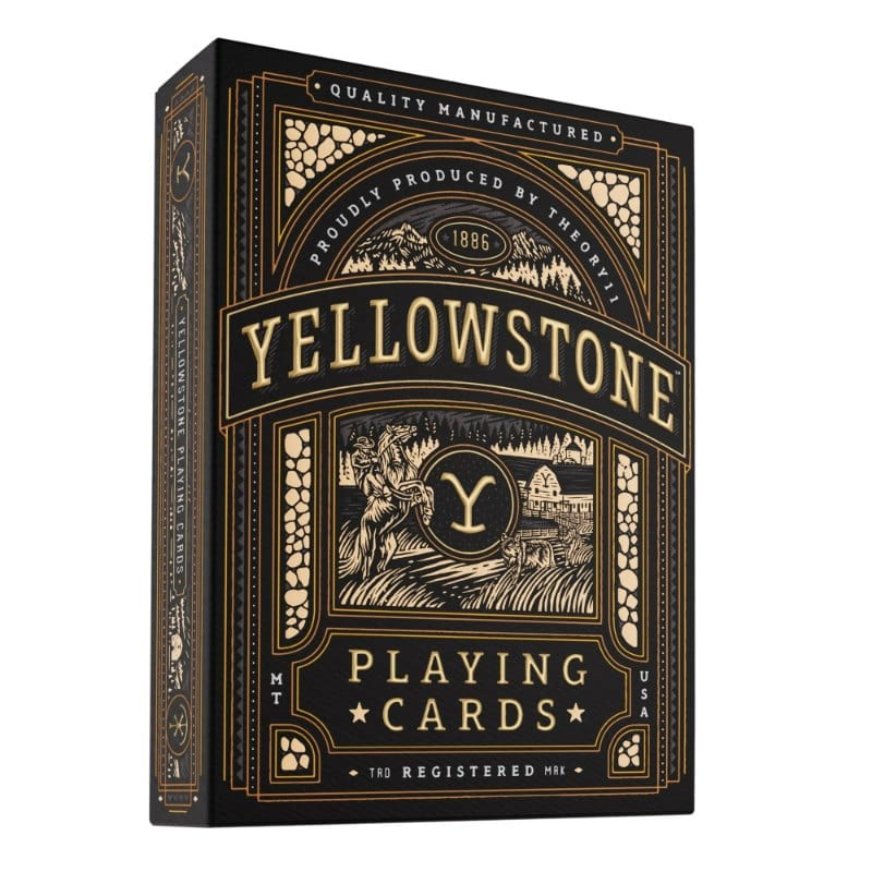 Theory11 Playing Cards Playing Cards - Theory11 Yellowstone (Single)