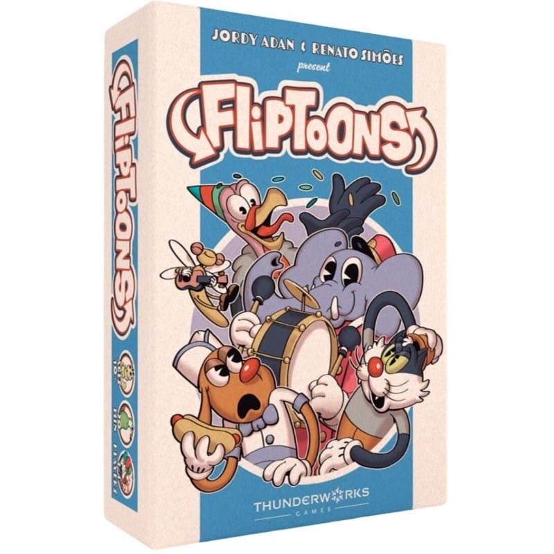 Thunderworks Games Board & Card Games Fliptoons (16/09/2025 Release)