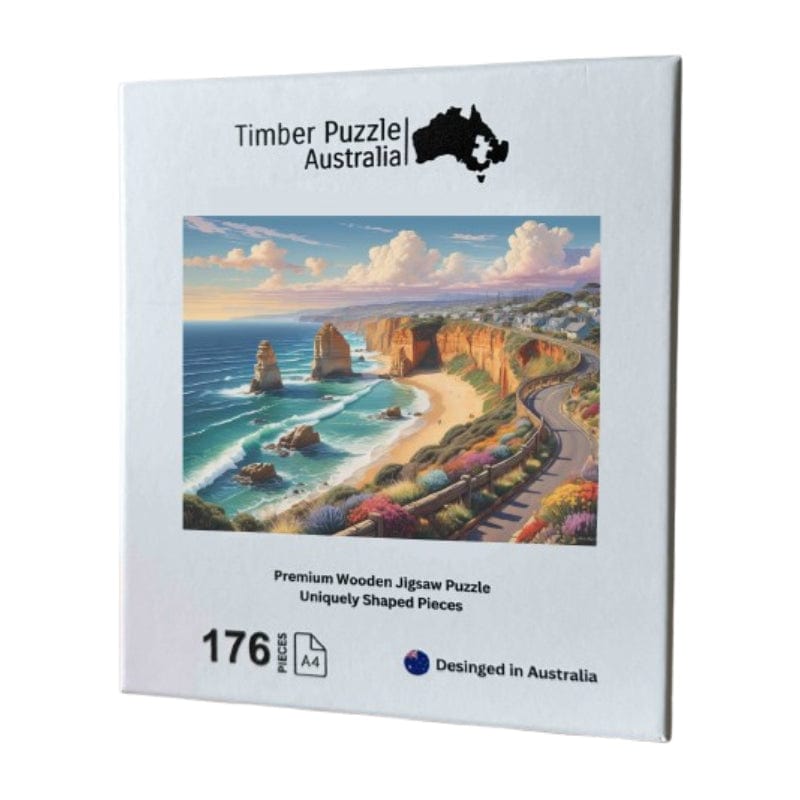 Timber Puzzle Australia Jigsaws Timber Puzzle - Great Ocean Road VIC (A3)