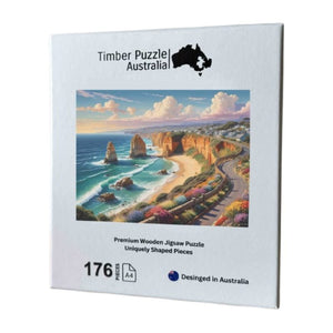 Timber Puzzle Australia Jigsaws Timber Puzzle - Great Ocean Road VIC (A3)