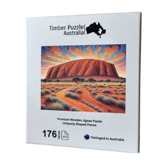 Timber Puzzle - Uluru, NT (A3)