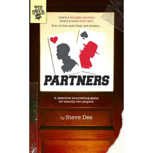 Tin Star Games Roleplaying Games Partners - A Detective Storytelling Game for Exactly Two Players