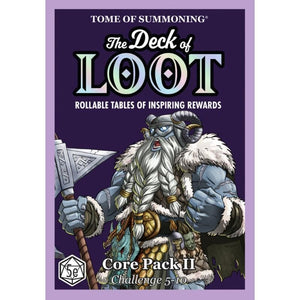 Tome of Summoning Roleplaying Games The Deck of Loot - Core Pack 2 - CR 5-10 (July 2025 Release)
