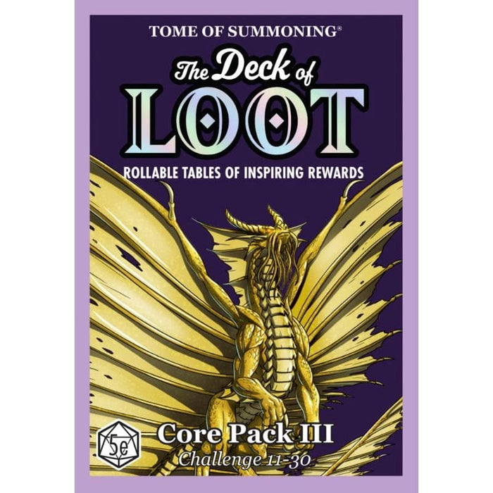 The Deck of Loot - Core Pack 3 - CR 11-30