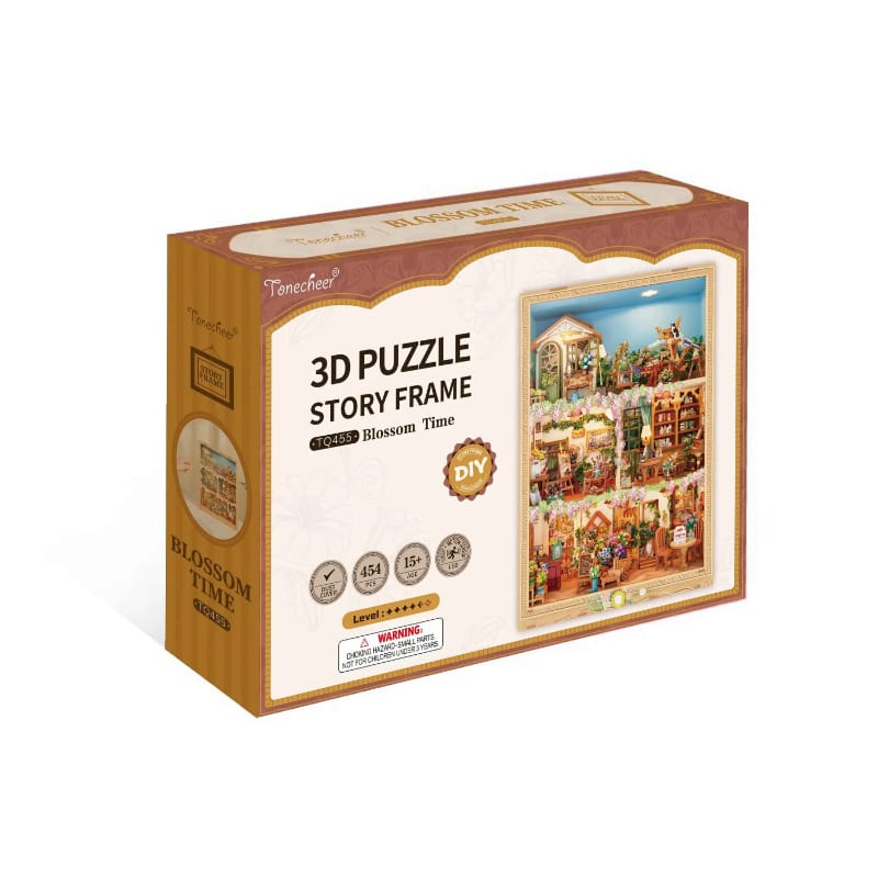 Tonecheer Construction Puzzles Tonecheer DIY - Blossom Time Story Frame