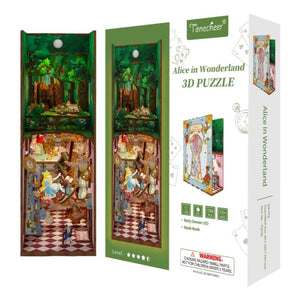 Tonecheer Construction Puzzles Tonecheer DIY - Book Nook Alice in Wonderland