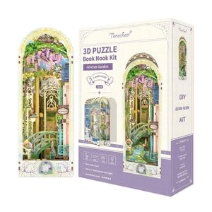 Tonecheer Construction Puzzles Tonecheer DIY - Book Nook Giverny Garden (Large)
