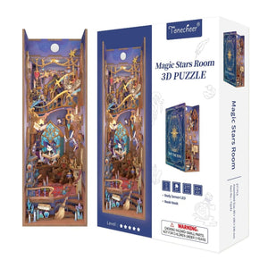 Tonecheer Construction Puzzles Tonecheer DIY - Book Nook Magic Stars Room
