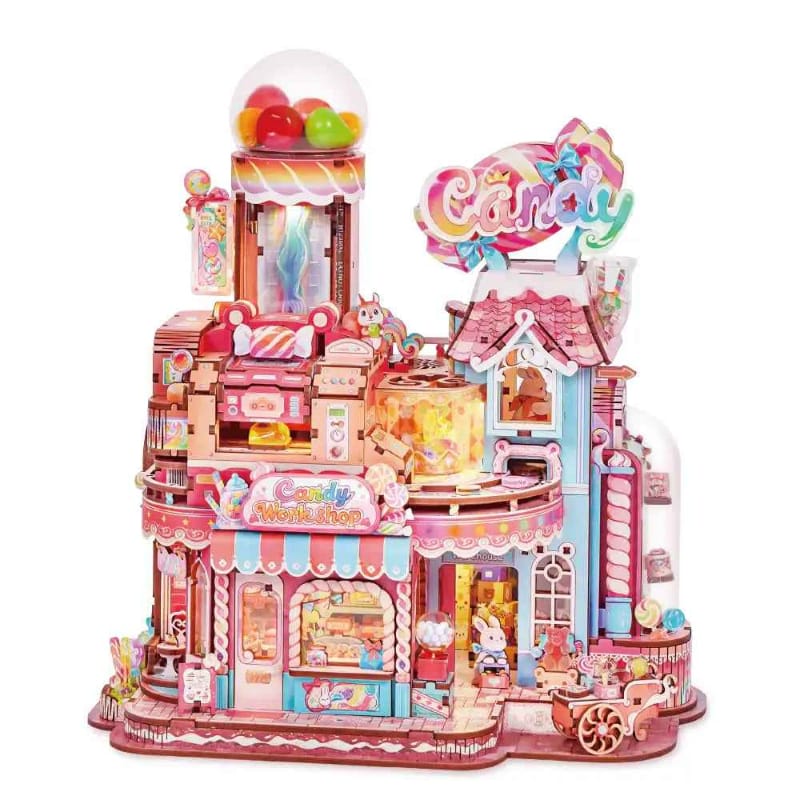 Tonecheer Construction Puzzles Tonecheer DIY - Candy Workshop Transmission