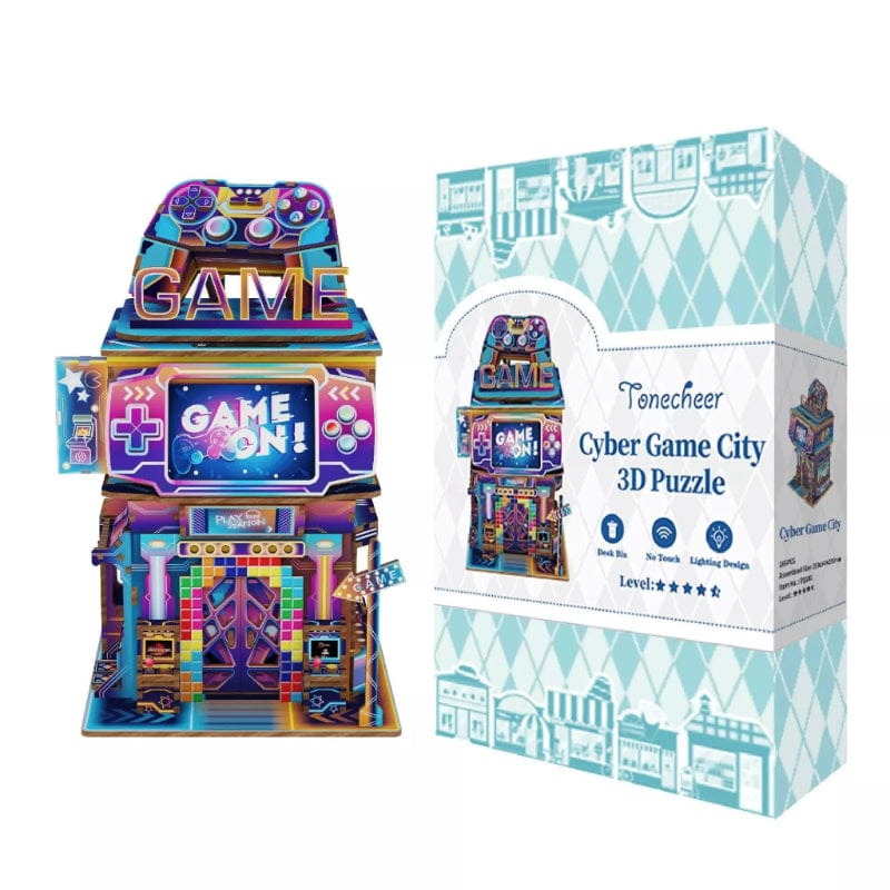 Tonecheer Construction Puzzles Tonecheer DIY - Cyber Game City
