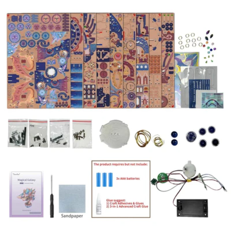 Tonecheer Construction Puzzles Tonecheer DIY - Magical Galaxy Transmission