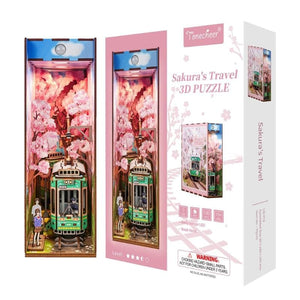 Tonecheer Construction Puzzles Tonecheer DIY - Sakura's Travel