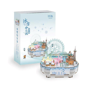 Tonecheer Construction Puzzles Tonecheer DIY - Snow World