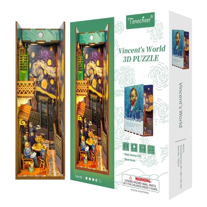 Tonecheer Construction Puzzles Tonecheer DIY - Vincent's World