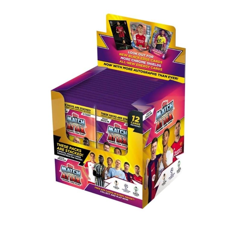 Topps Trading Card Games UEFA Match Attax - Champions League 2023/2024 Edition - Booster Display (24)