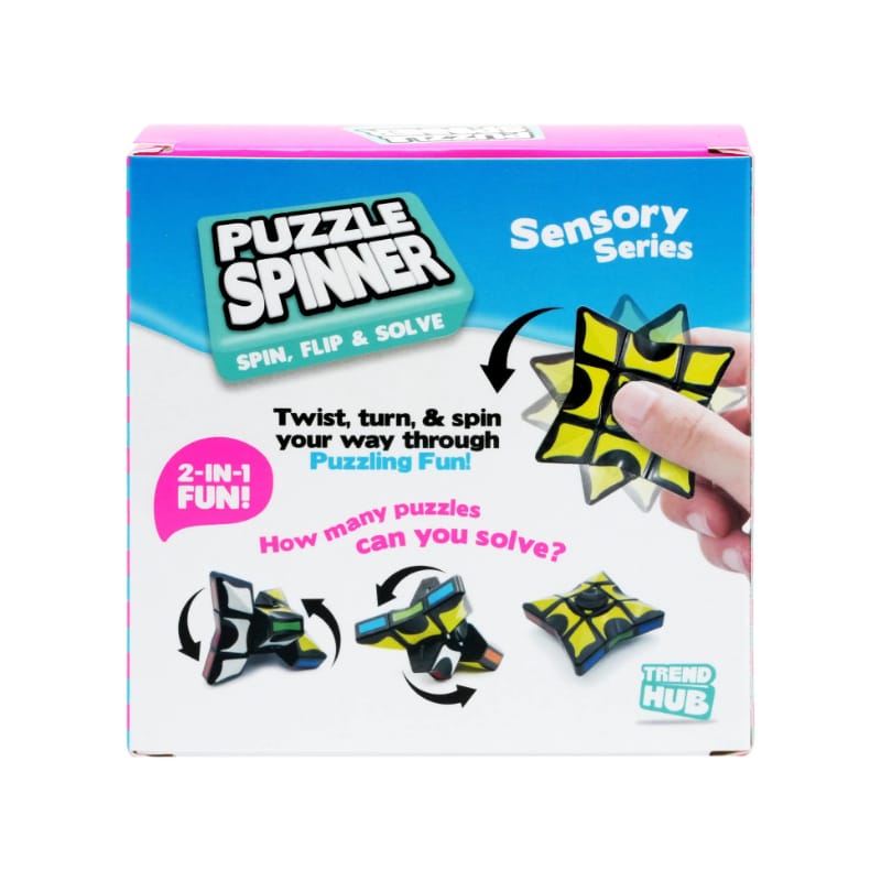 Toy Monster Novelties Trend Hub - Puzzle Fidget Spinner