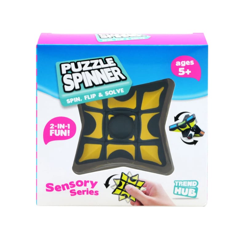 Toy Monster Novelties Trend Hub - Puzzle Fidget Spinner