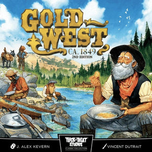 Trick Or Treat Board & Card Games Gold West 2nd Edition (August 2023 release)