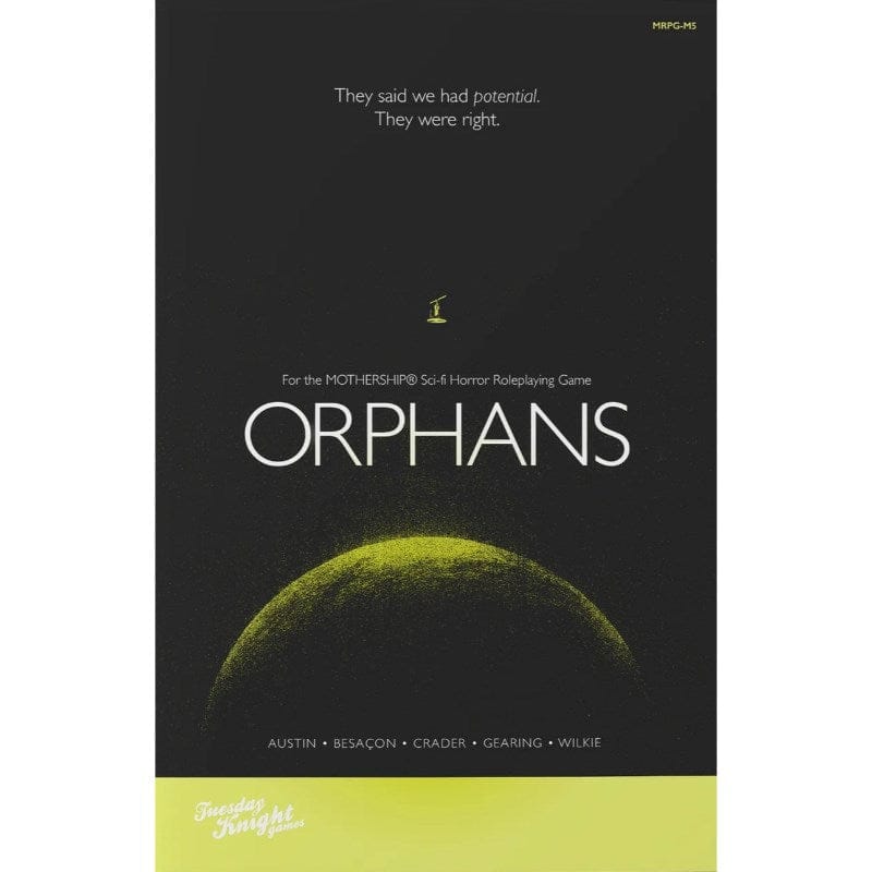 Tuesday Knight Games Roleplaying Games Mothership RPG Module - Orphans