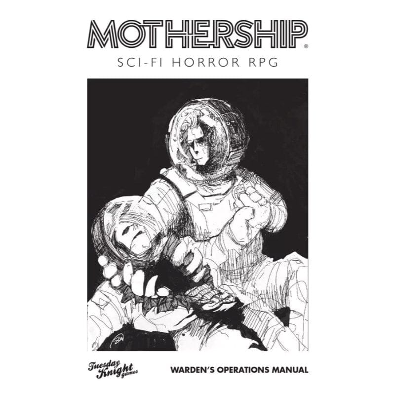 Tuesday Knight Games Roleplaying Games Mothership RPG - Warden's Operations Manual