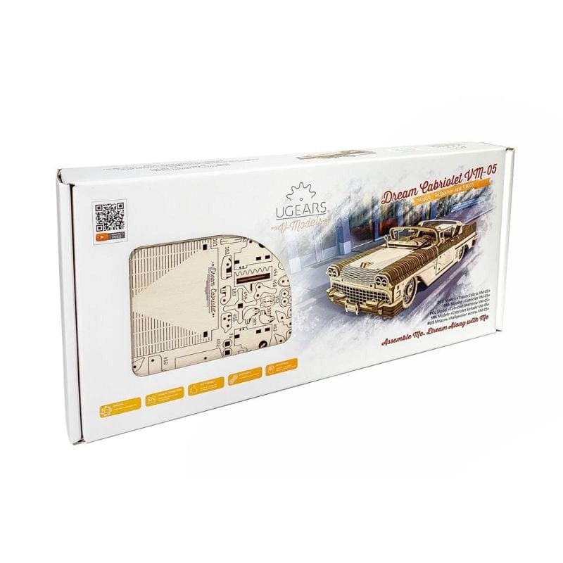 UGears Australia Construction Puzzles Ugears - Dream Cabriolet VM-05
