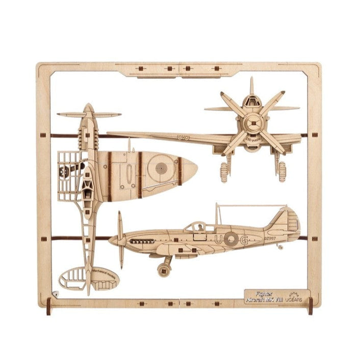 Ugears - Fighter Aircraft 2.5D Puzzle