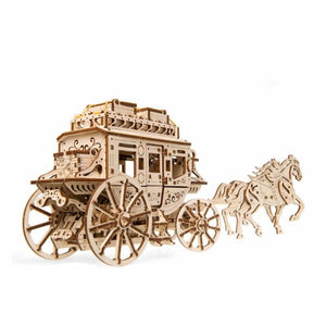 UGears Australia Construction Puzzles Ugears - Stagecoach