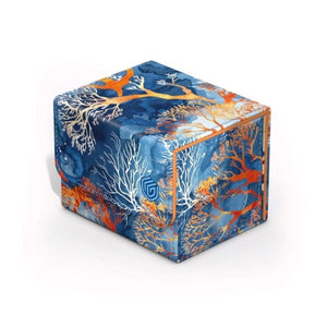 Ultimate Guard Trading Card Games Deck Box - Ultimate Guard 2025 Exclusive - Coral Places Sidewinder - Fiery Reef (Holds 100+ cards)