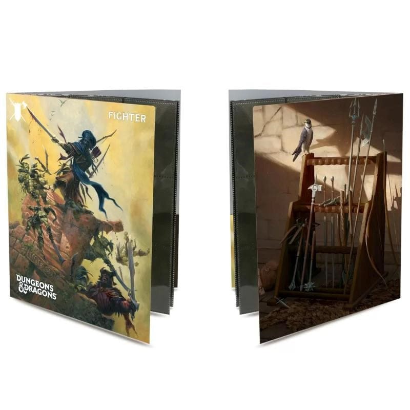 Ultra Pro Roleplaying Games D&D Class Folio with Stickers - Fighter