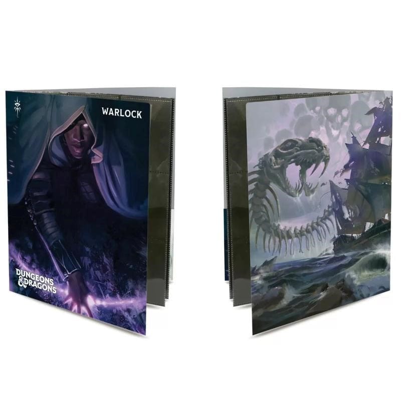 Ultra Pro Roleplaying Games D&D Class Folio with Stickers - Warlock