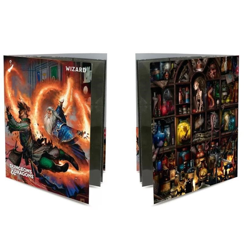 Ultra Pro Roleplaying Games D&D Class Folio with Stickers - Wizard