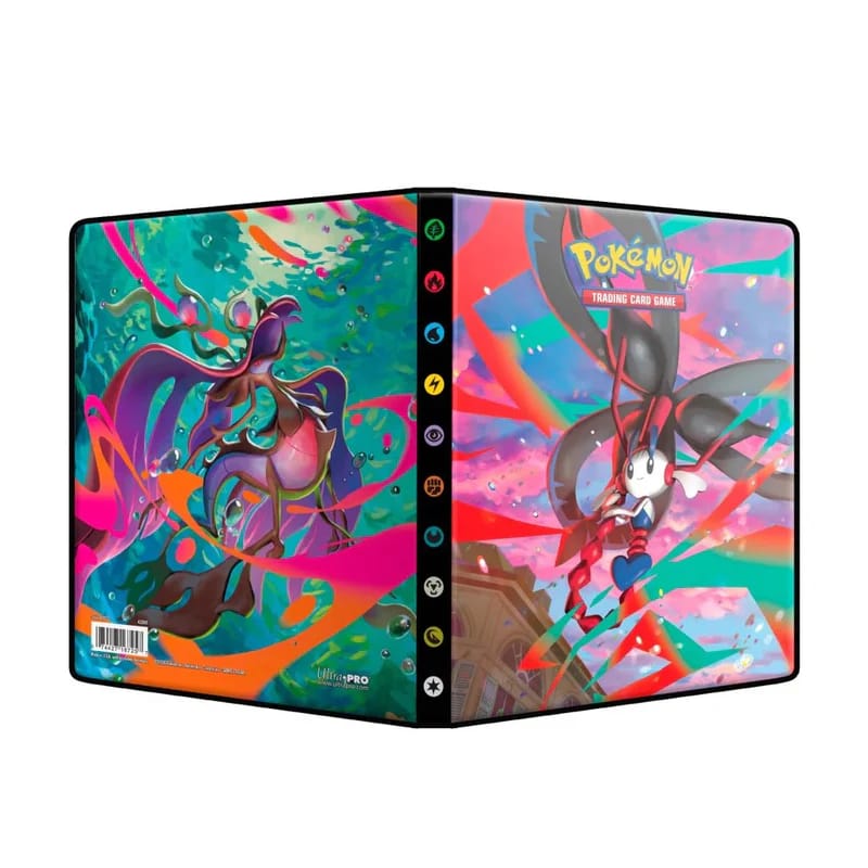 Ultra Pro Trading Card Games Card Album - Ultra Pro - PokÃ©mon 4 Pocket Portfolio - Mega Evolution - Chaos Rising