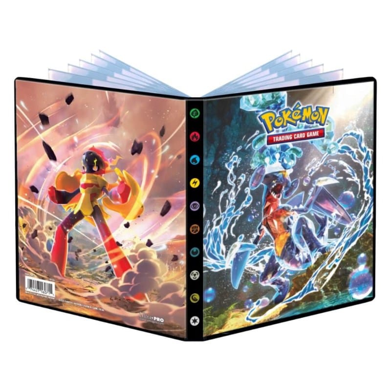 Ultra Pro Trading Card Games Card Album - Ultra Pro - Pokemon 4 Pocket Portfolio - Scarlet & Violet 4 - Paradox Rift (November 2023 release)