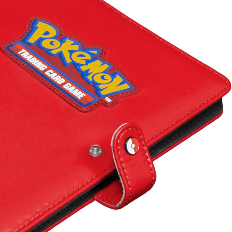 Ultra Pro Trading Card Games Card Album - Ultra Pro - Pokemon Premium Red Snap Binder