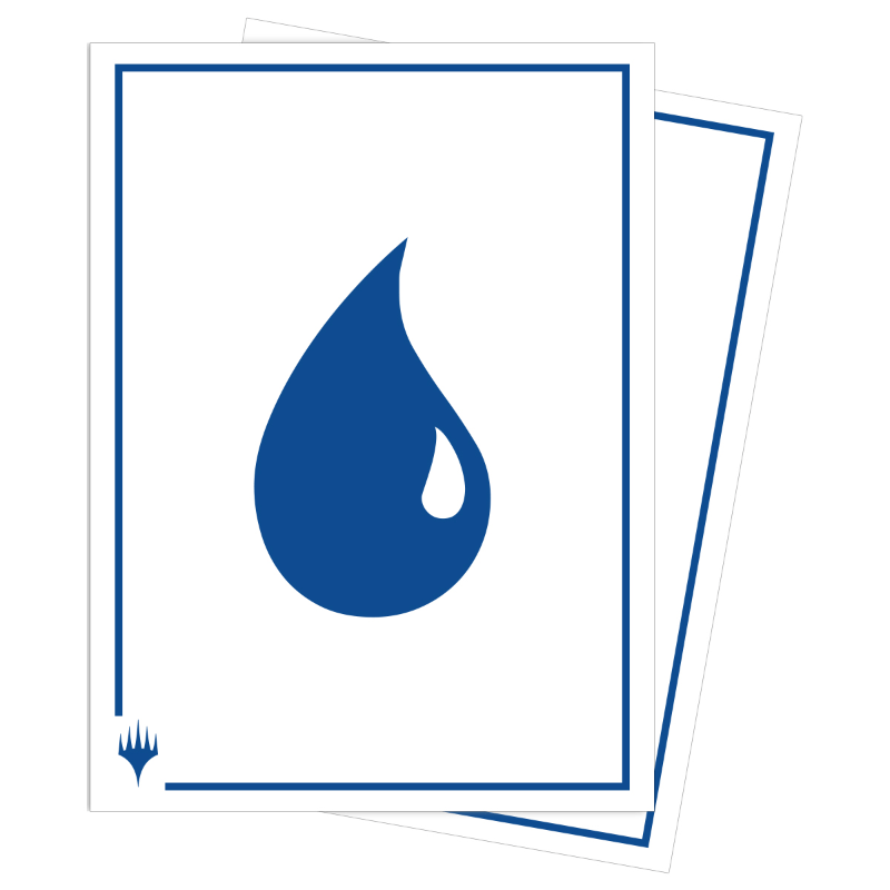 Ultra Pro Trading Card Games Card Sleeves - Mana 8 - 105ct Apex Deck Protector Sleeves - Island Blue for Magic The Gathering (105) (Preorder)