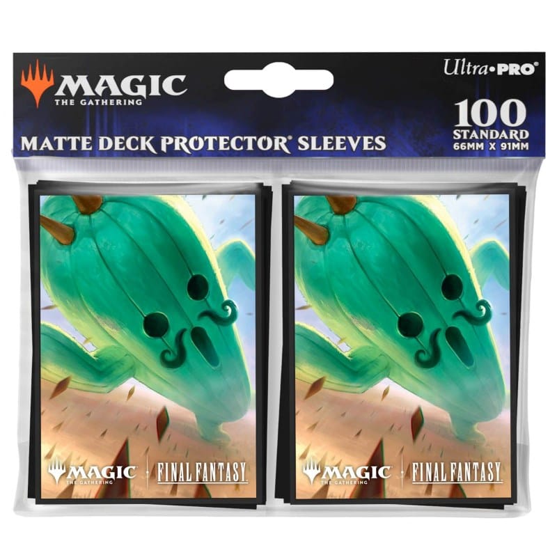 Ultra Pro Trading Card Games Card Sleeves - Ultra Pro - Final Fantasy - Jumbo Cactuar (100)