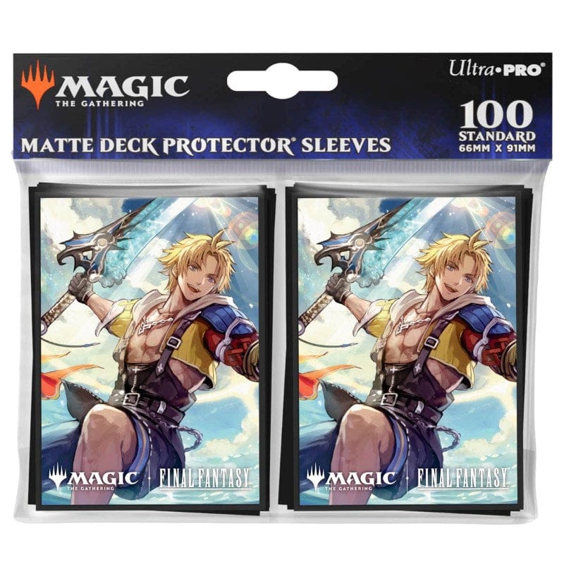 Ultra Pro Trading Card Games Card Sleeves - Ultra Pro - Final Fantasy - Tidus (100)