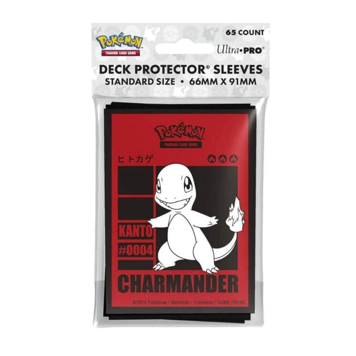 Card Sleeves - Ultra Pro - Pokemon - Charmander 65ct Deck Protector Sleeves