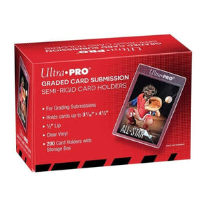 Ultra Pro Trading Card Games Card Sleeves - Ultra Pro - Semi Rigid 1/2 inch Lip Tall Sleeves (200ct)