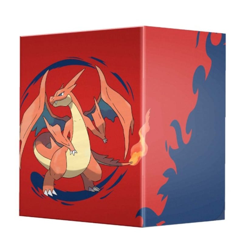 Ultra Pro Trading Card Games Deck Box - Ultra Pro - Pokemon - Mega Charizard Y (Holds 100+)