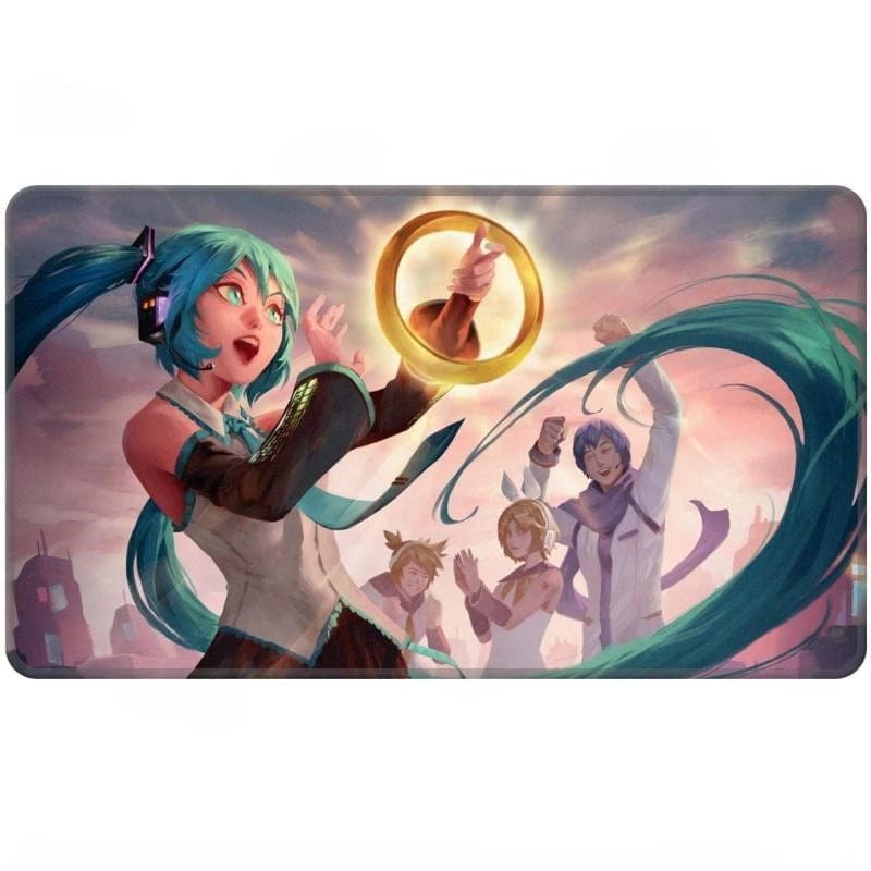Ultra Pro Trading Card Games Playmat - Ultra Pro MTG - Hatsune Miku - Stitched Edge - Summer Sol Ring (Unknown Release Date)