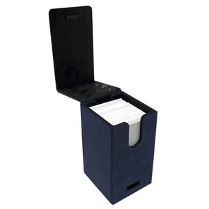 Ultra Pro Trading Card Games ULTRA PRO DECK BOX Alcove Tower Suede- Sapphire