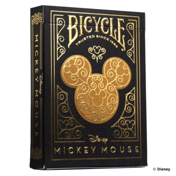 Bicycle Playing Cards Disney - Black & Gold Mickey
