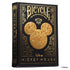 United States Playing Card Company Playing Cards Bicycle Playing Cards Disney - Black & Gold Mickey