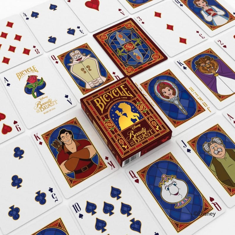 United States Playing Card Company Playing Cards Playing Cards - Bicycle Disney Beauty and the Beast