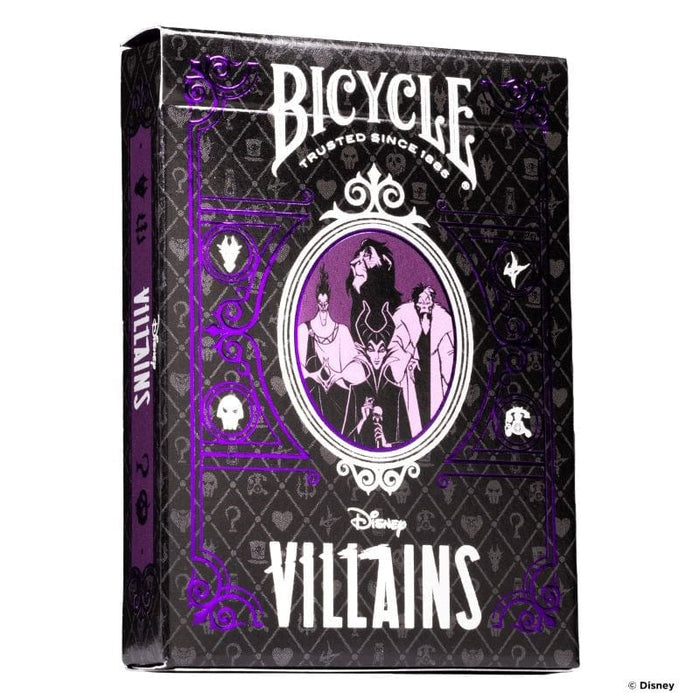 Playing Cards - Bicycle Disney Villains (Purple)